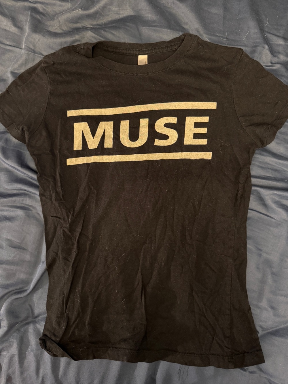 Muse Band Merch Black Graphic Tee